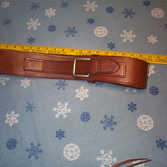 Vintage Viking Leather Holster and belt - Picture 3 of 7